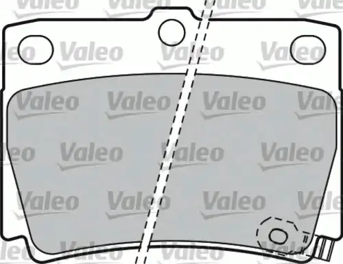 Тормозные колодки дисковые VALEO 598778