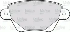 Тормозные колодки дисковые VALEO 598527
