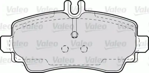 Тормозные колодки дисковые VALEO 598549