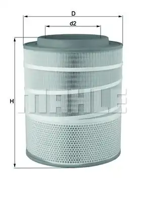 Фильтр воздушный KNECHT LX3141