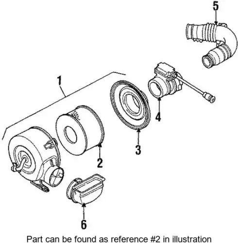 Фильтр воздушный ISUZU 5142150230