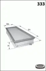 Фильтр воздушный MECAFILTER ELP9274