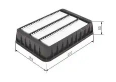 Фильтр воздушный BOSCH F 026 400 200