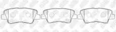 Тормозные колодки дисковые NIBK PN0538