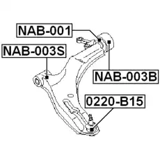 Шаровая опора FEBEST 0220-B15