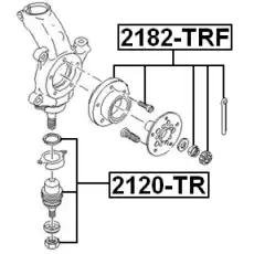 Шаровая опора FEBEST 2120-TR