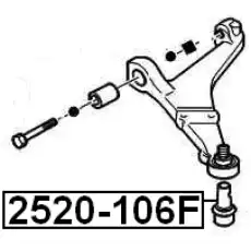 Шаровая опора FEBEST 2520-106F