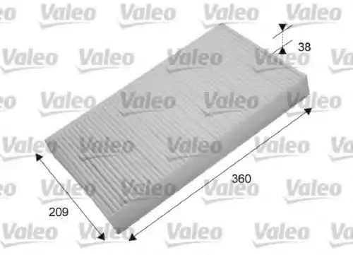 Фильтр воздушный VALEO 698871