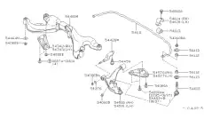 рычаг правый Niss 54500-39U10 NISSAN