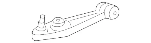 Рычаг подвески PORSCHE 99733105301