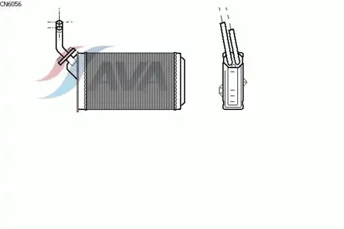 Радиатор печки AVA CN6056