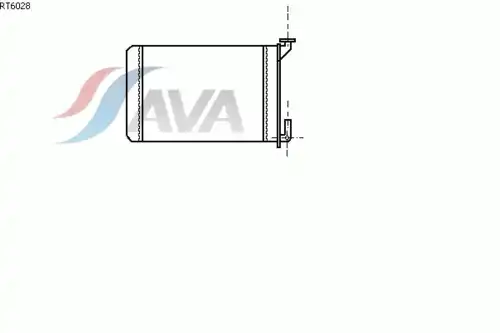 Радиатор печки AVA RT6028