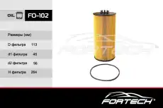 Фильтр масляный FORTECH FO102