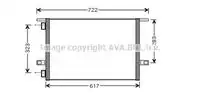 Радиатор кондиционера (конденсатор) AVA RTA5304