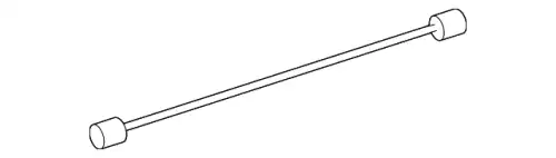 Brake Hose !Front \MB 222 420 05 48 64
