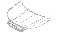 HOOD 65100W140P MITSUBISHI