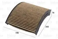Салонный фильтр VALEO 701019