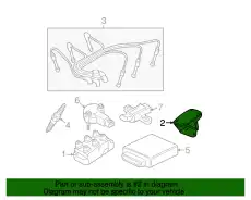 Bracket F57Z-12257-B FORD