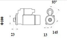 Стартер MAHLE MS 1139