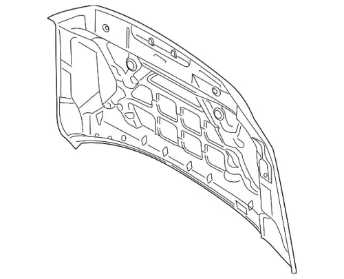 HOOD ASY FL3Z16612C FORD