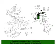 7L8919087B МОДУЛЬ ПОДАЧИ ТОПЛИВА ИЗ БАКА VAG