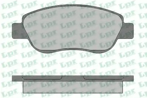 Тормозные колодки дисковые передняя ось LPR 05P1491