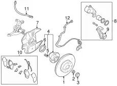 Тормозной шланг N067-43-820 MAZDA