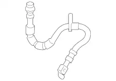 Тормозной шланг D651-43-980 MAZDA