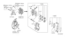 HARDWARE KIT-FR 41080-09G28 NISSAN