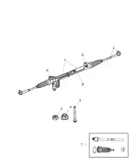 Рулевой наконечник DODGE 5143556AB