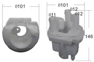 Топливный фильтр JS ASAKASHI FS2508