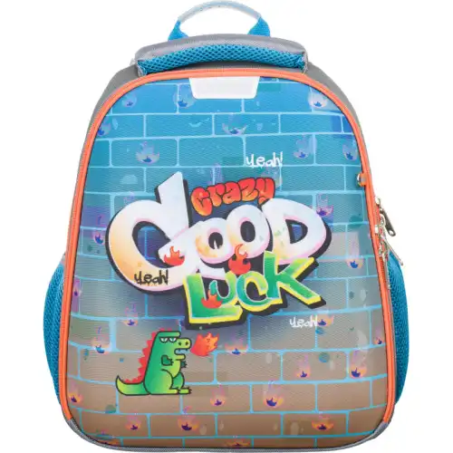 Ранец №1School Basic Good luck, 2 отд., эргоном. спинка 1653389