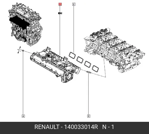 Деталь 140033014R RENAULT