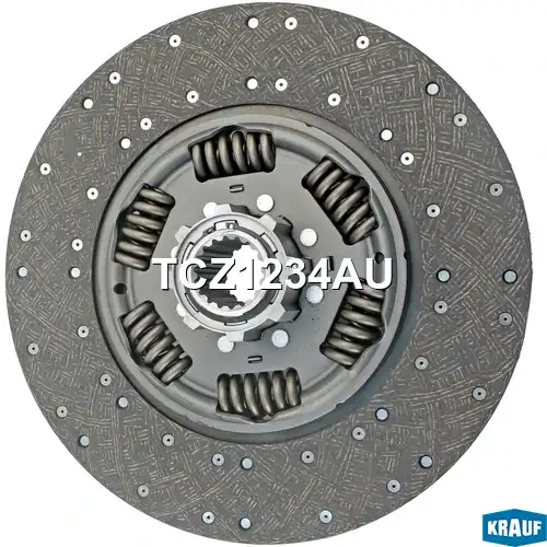 Диск сцепления KRAUF TCZ1234AU