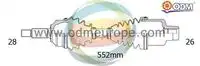 Вал приводной 18-052550 ODM-MULTIPARTS