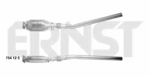 катализатор глушителя Audi 754125 ERNST
