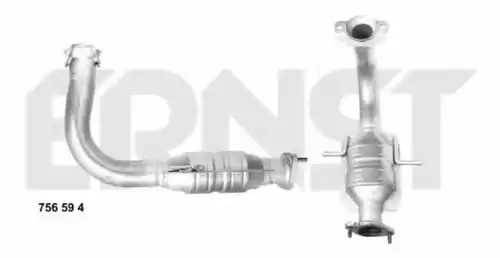 катализатор глушителя Ford 756594 ERNST