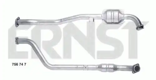 катализатор глушителя Opel 756747 ERNST