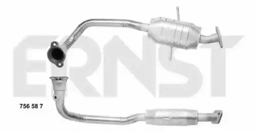 катализатор глушителя Ford 756587 ERNST