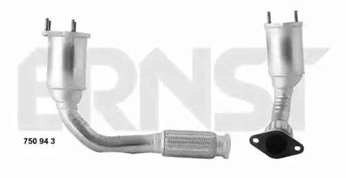 катализатор глушителя Ford 750943 ERNST