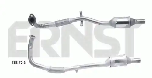 катализатор глушителя Opel 756723 ERNST