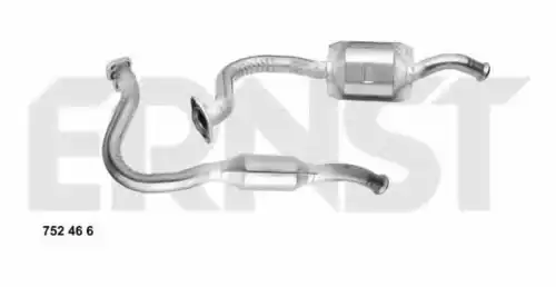 катализатор глушителя Ren 752466 ERNST