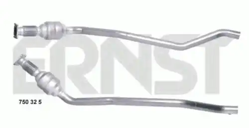 катализатор глушителя Chry 750325 ERNST