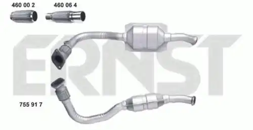 катализатор глушителя Ren 755917 ERNST
