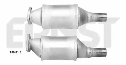 катализатор глушителя VW 756013 ERNST