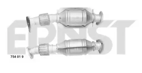 катализатор глушителя Audi 754019 ERNST