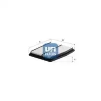Фильтр воздушный UFI 30.D57.00