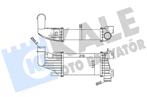 Интеркулер KALE 345025