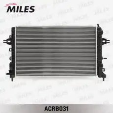 Радиатор системы охлаждения двигателя MILES ACRB031
