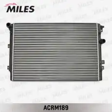 Радиатор системы охлаждения двигателя MILES ACRM189